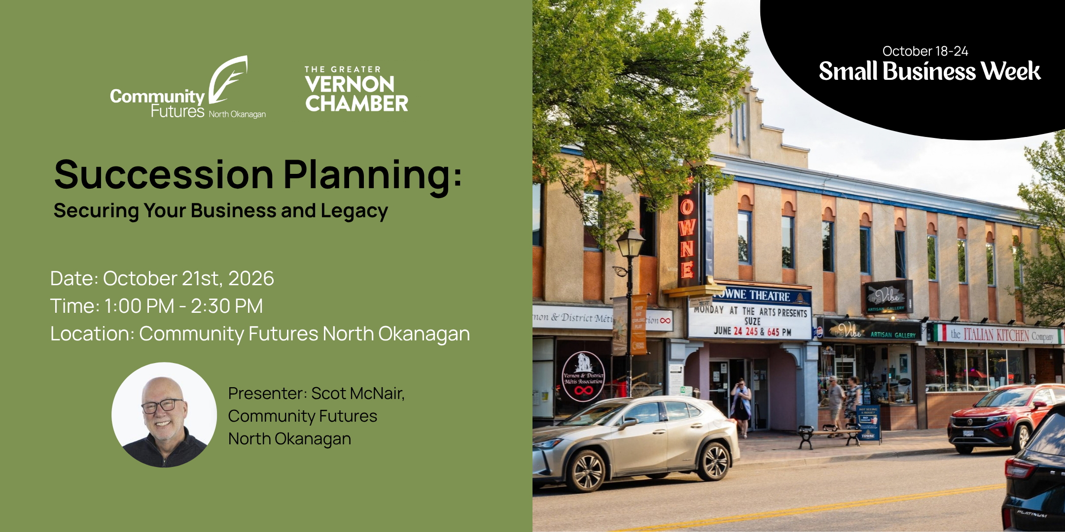 Succession Planning Workshop – SBW – Oct 21